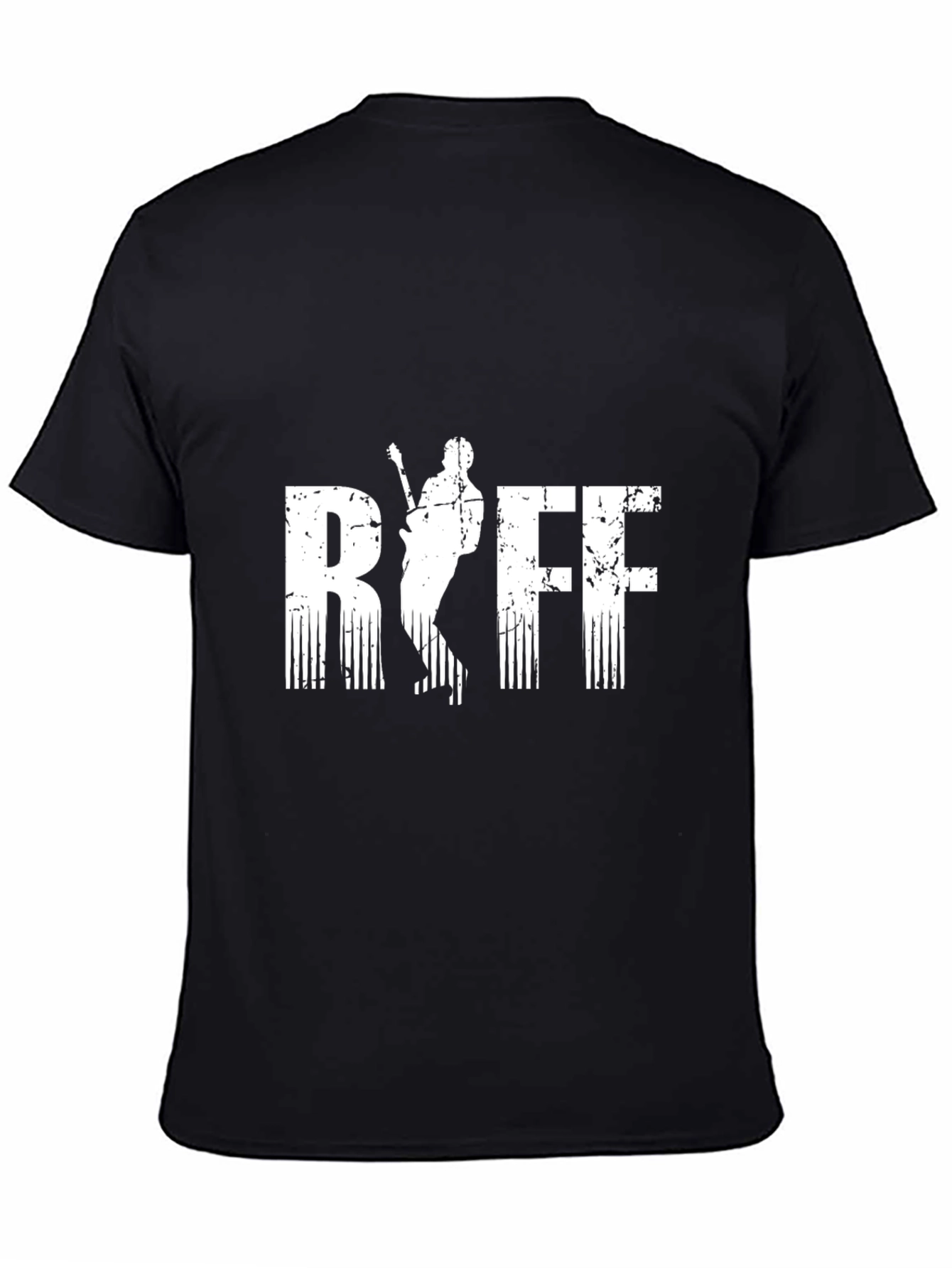 Rock Riff Graphic Tee - Black