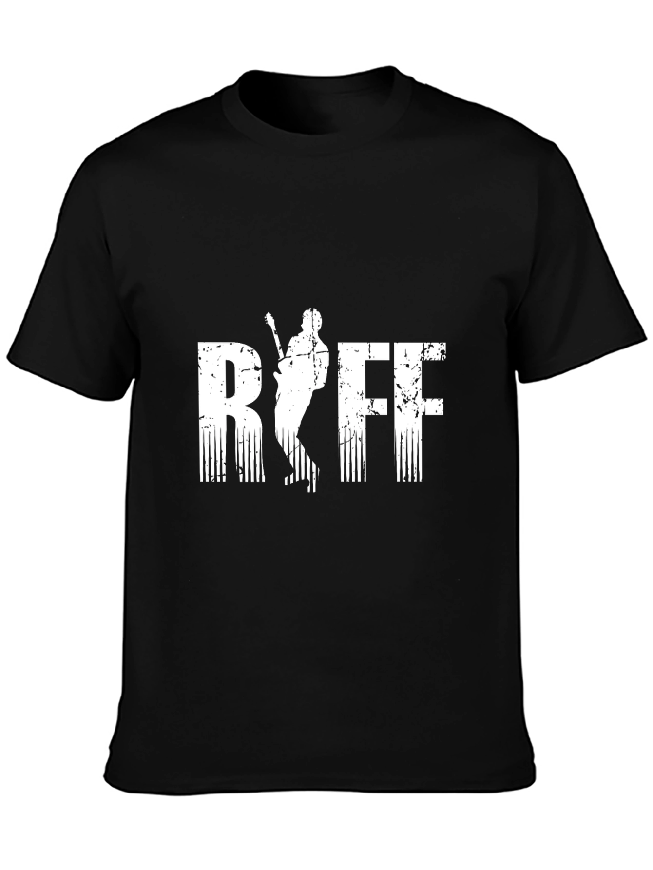 Rock Riff Graphic Tee - Black