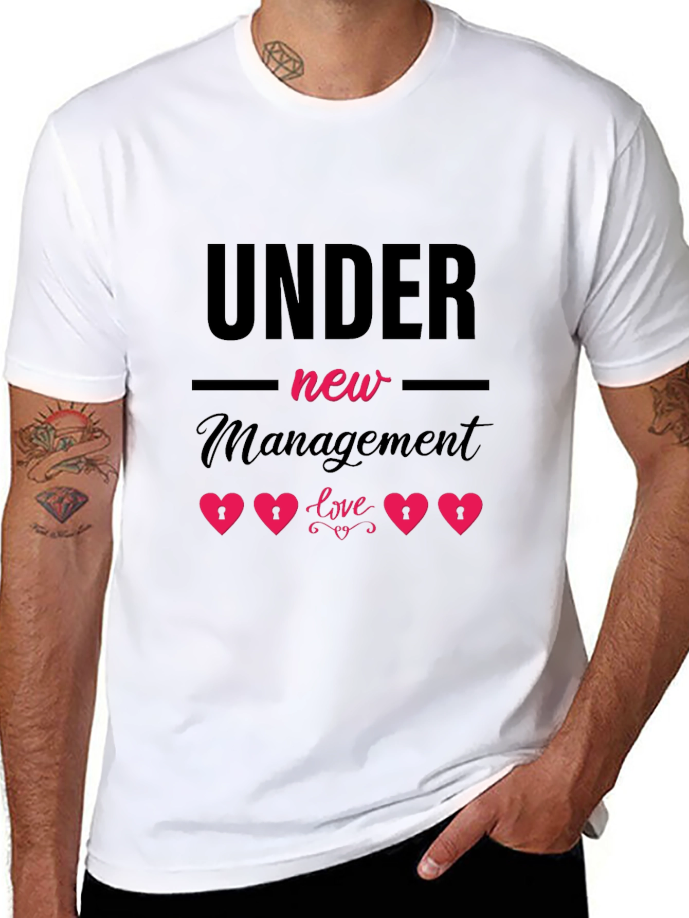 Under New Management Love T-Shirt