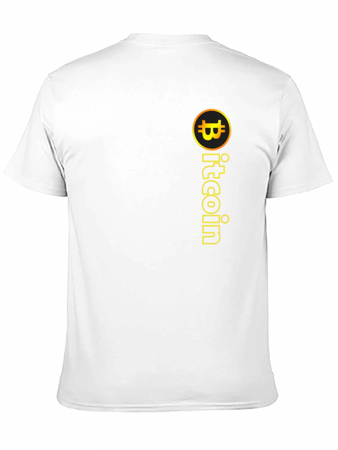 Bitcoin Logo Graphic T-Shirt - Cryptocurrency Fashion