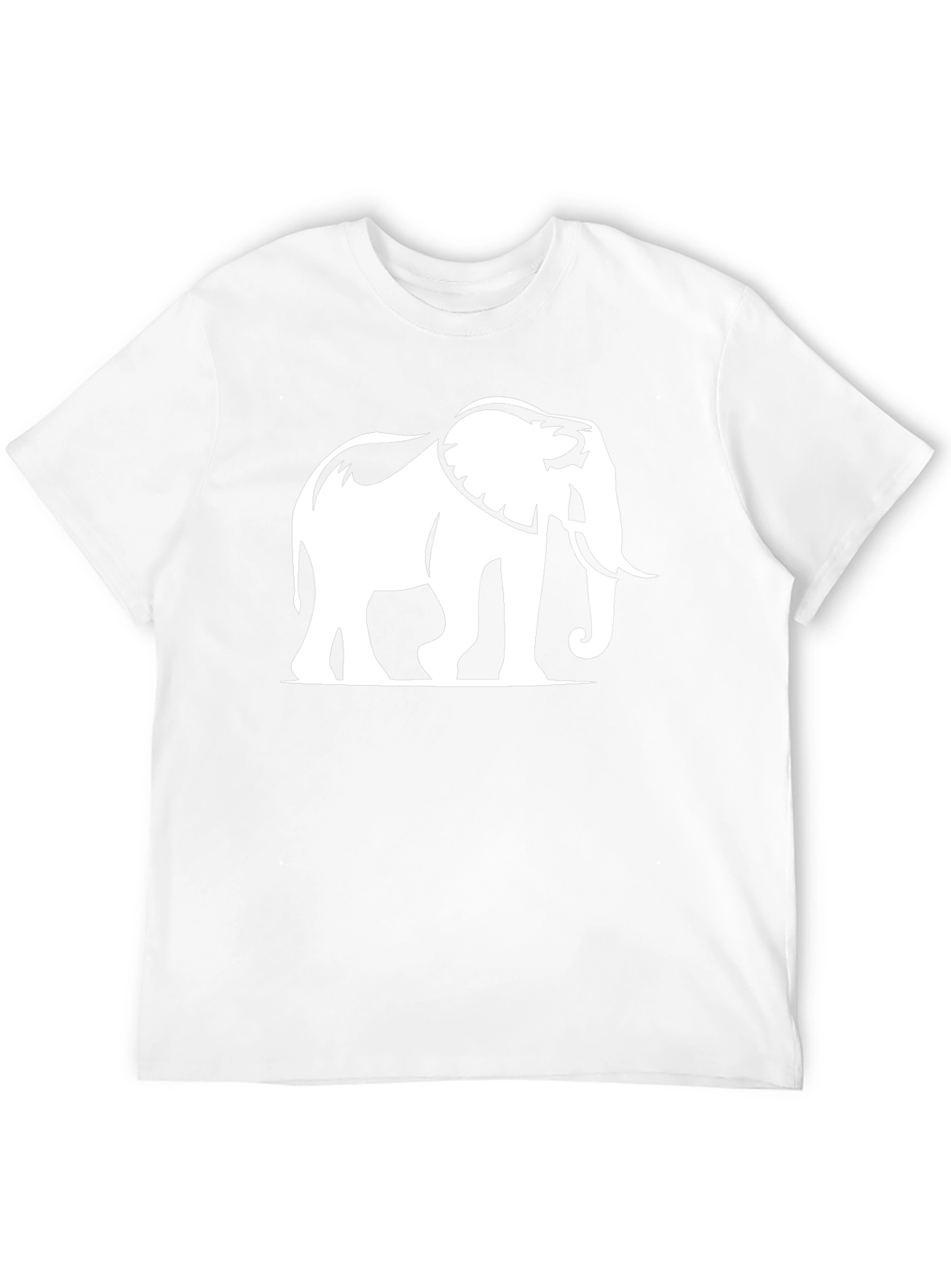 Elephant Graphic Black T-Shirt - Casual Style