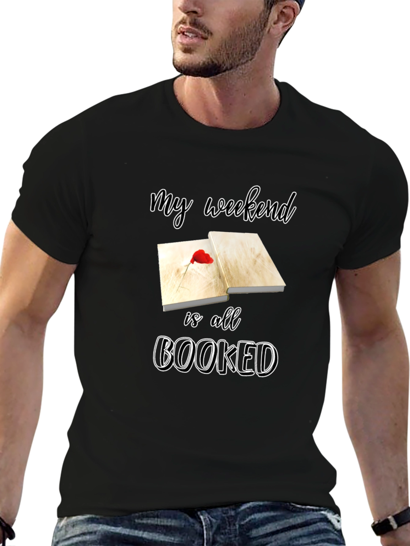 Weekend Booked T-Shirt - Reading Lover Apparel