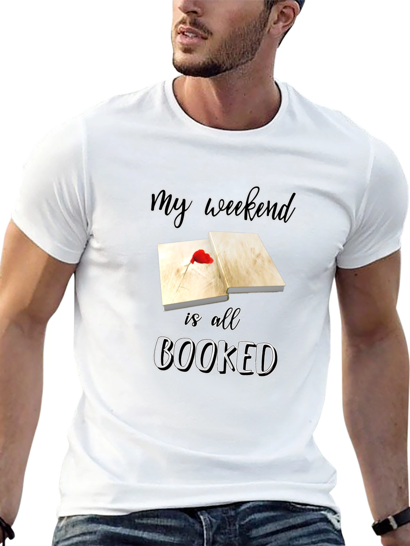 Weekend Booked T-Shirt - Reading Lover Apparel