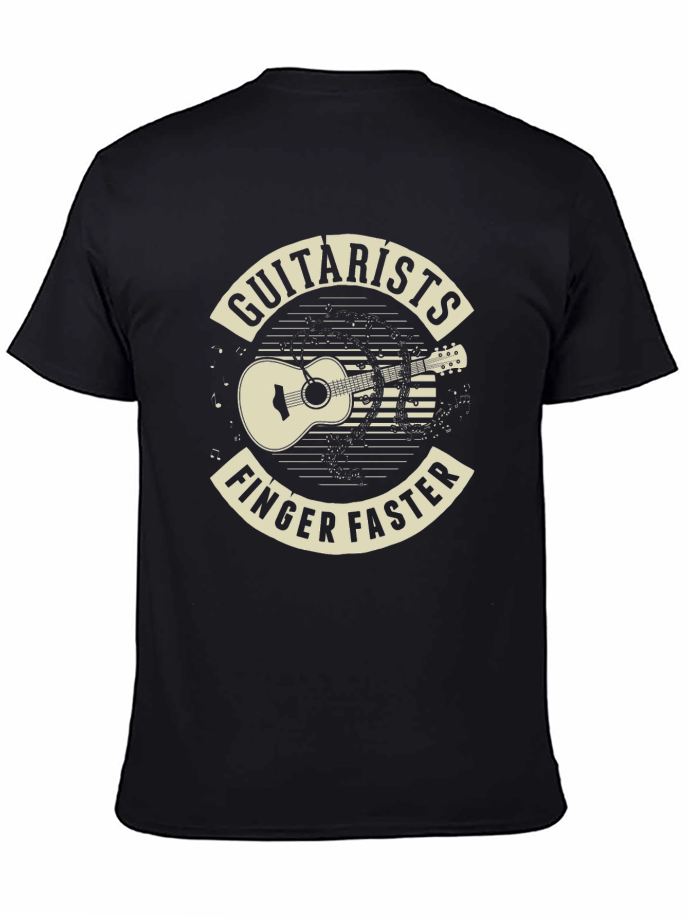Guitarist Finger Faster Graphic T-Shirt
