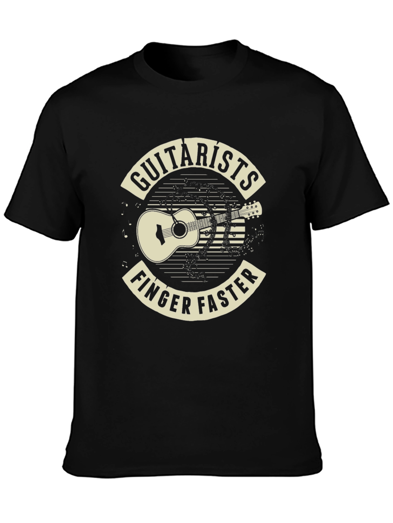 Guitarist Finger Faster Graphic T-Shirt