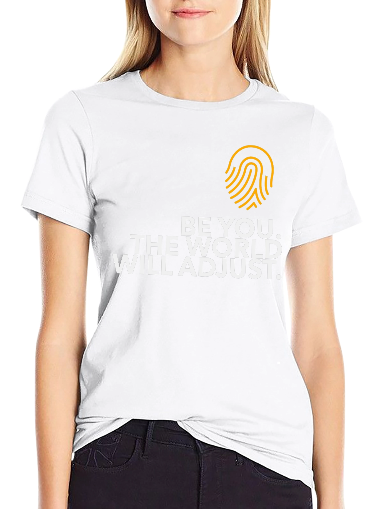 Be You Graphic Tee - Motivational Black T-Shirt