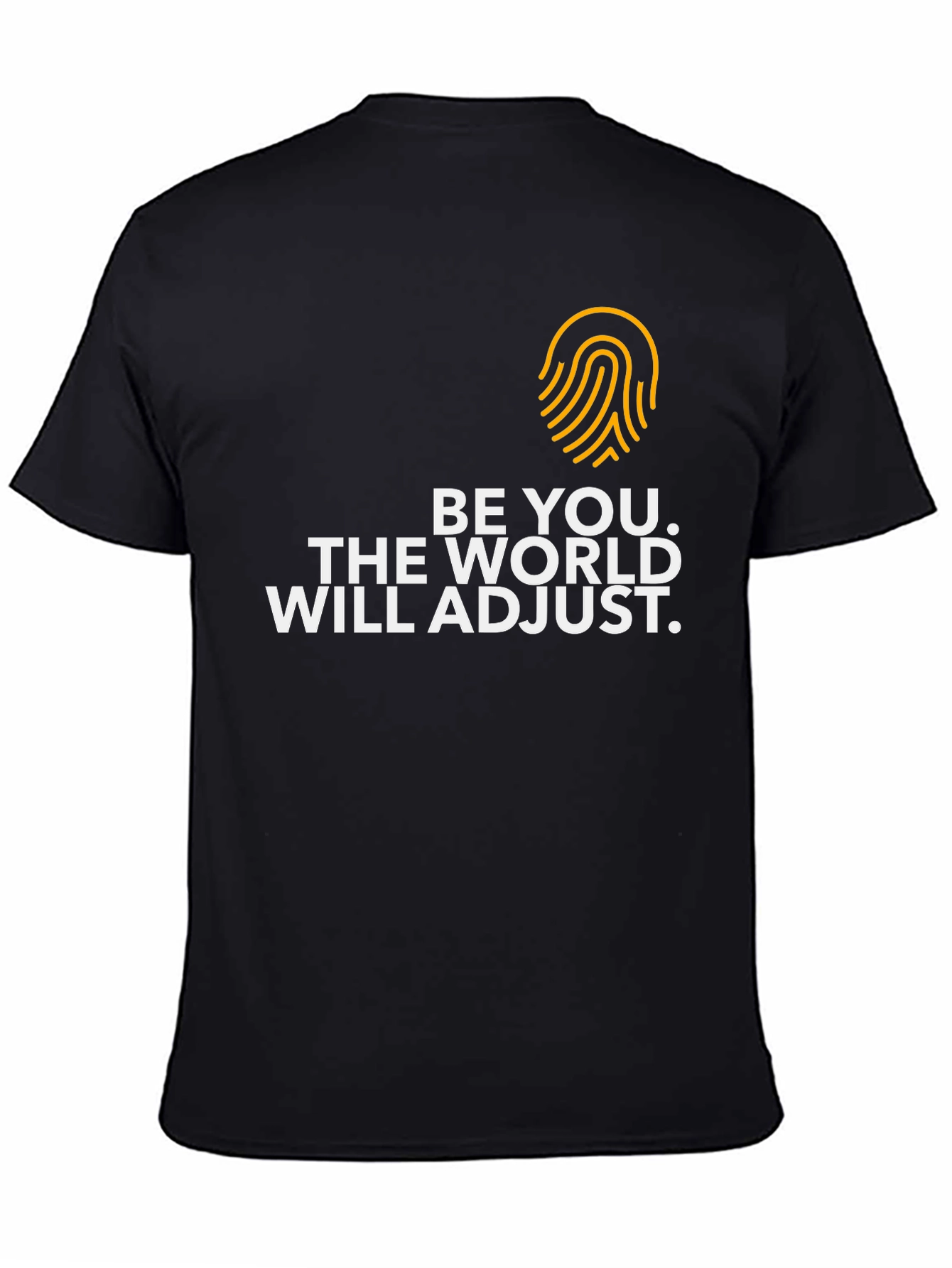 Be You Graphic Tee - Motivational Black T-Shirt