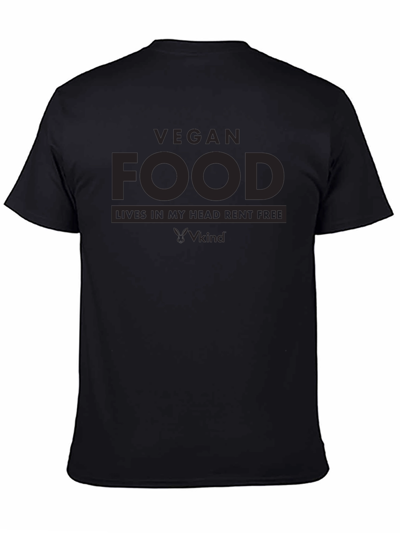 Vegan Food T-Shirt - Lives Rent Free