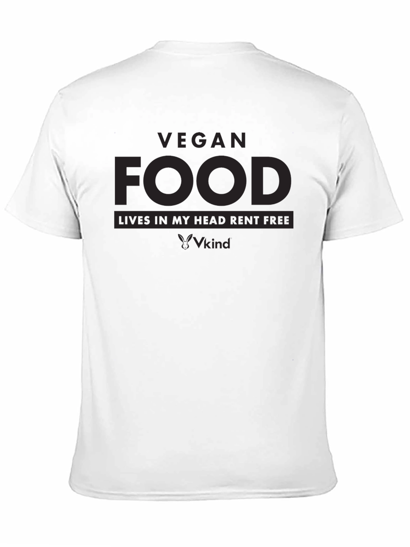 Vegan Food T-Shirt - Lives Rent Free