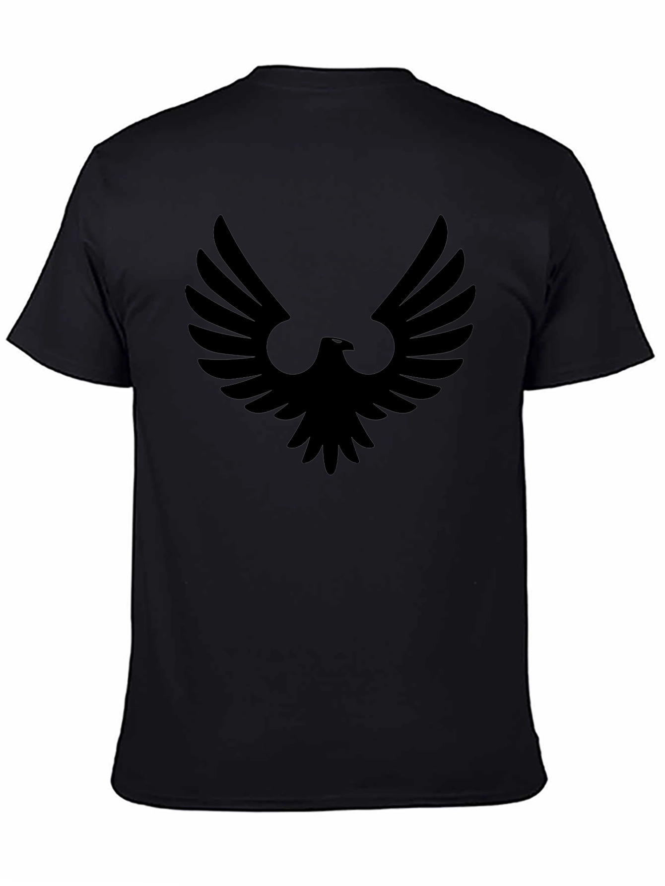 Black Eagle Graphic Tee - Modern Style