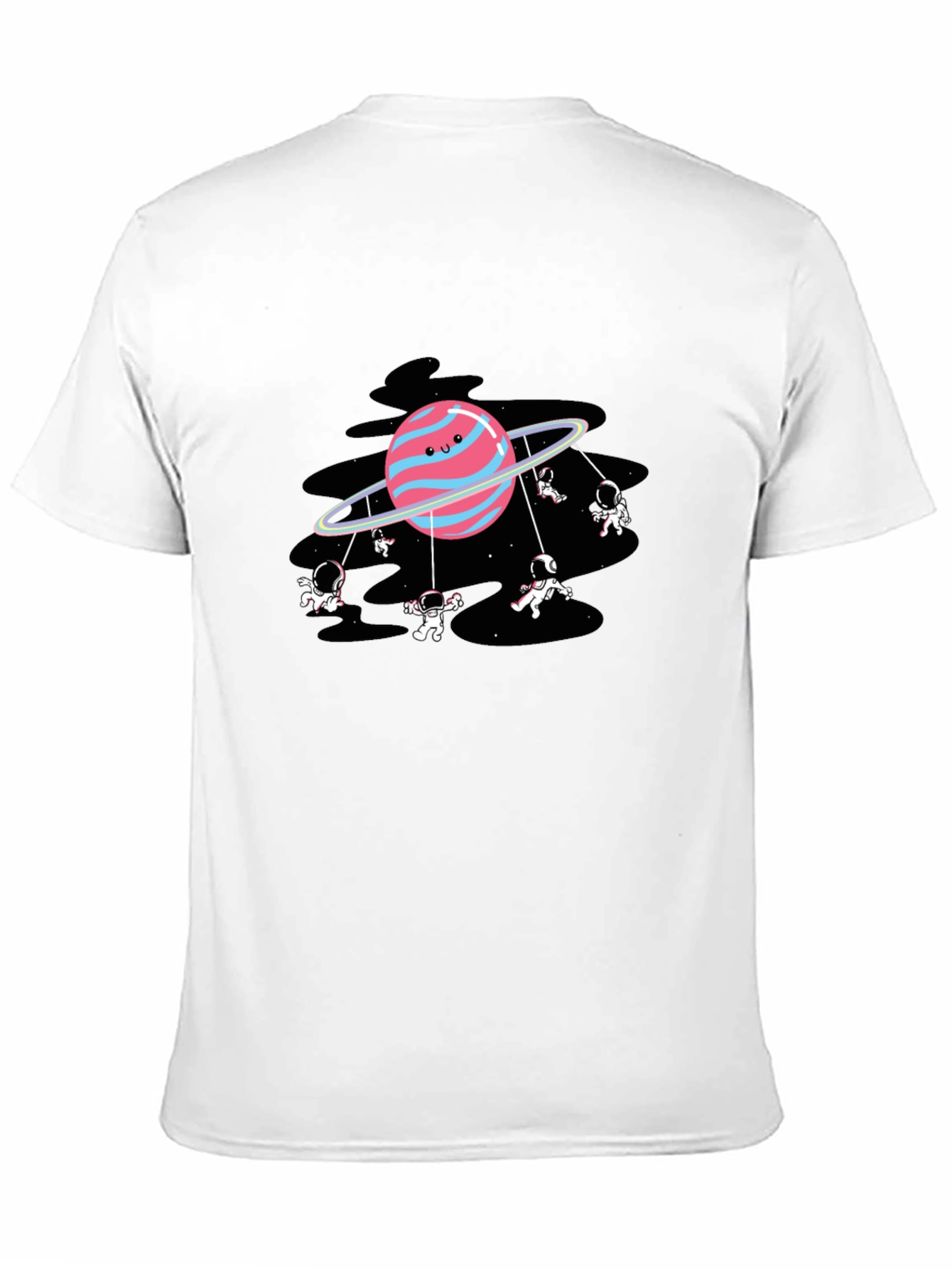 Astronauts on Planet Merry-Go-Round T-Shirt