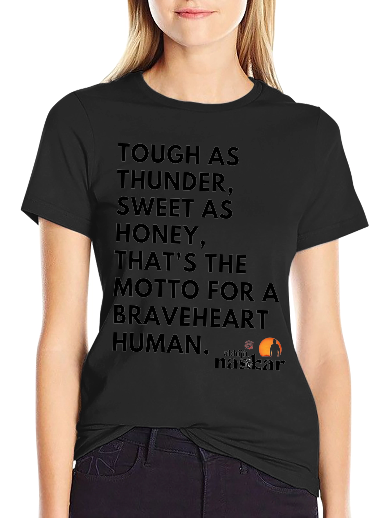 Tough & Sweet Motto Graphic Tee