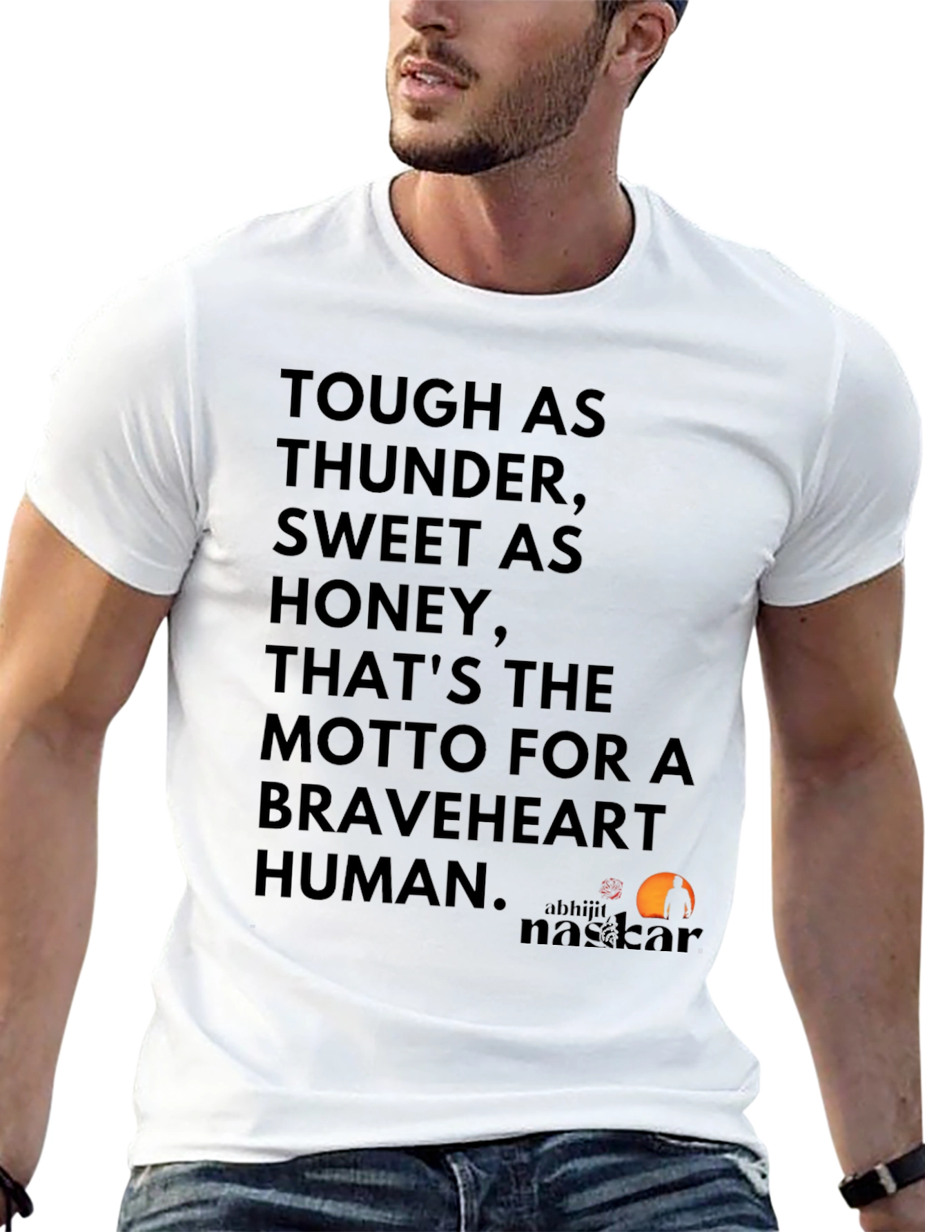 Tough & Sweet Motto Graphic Tee