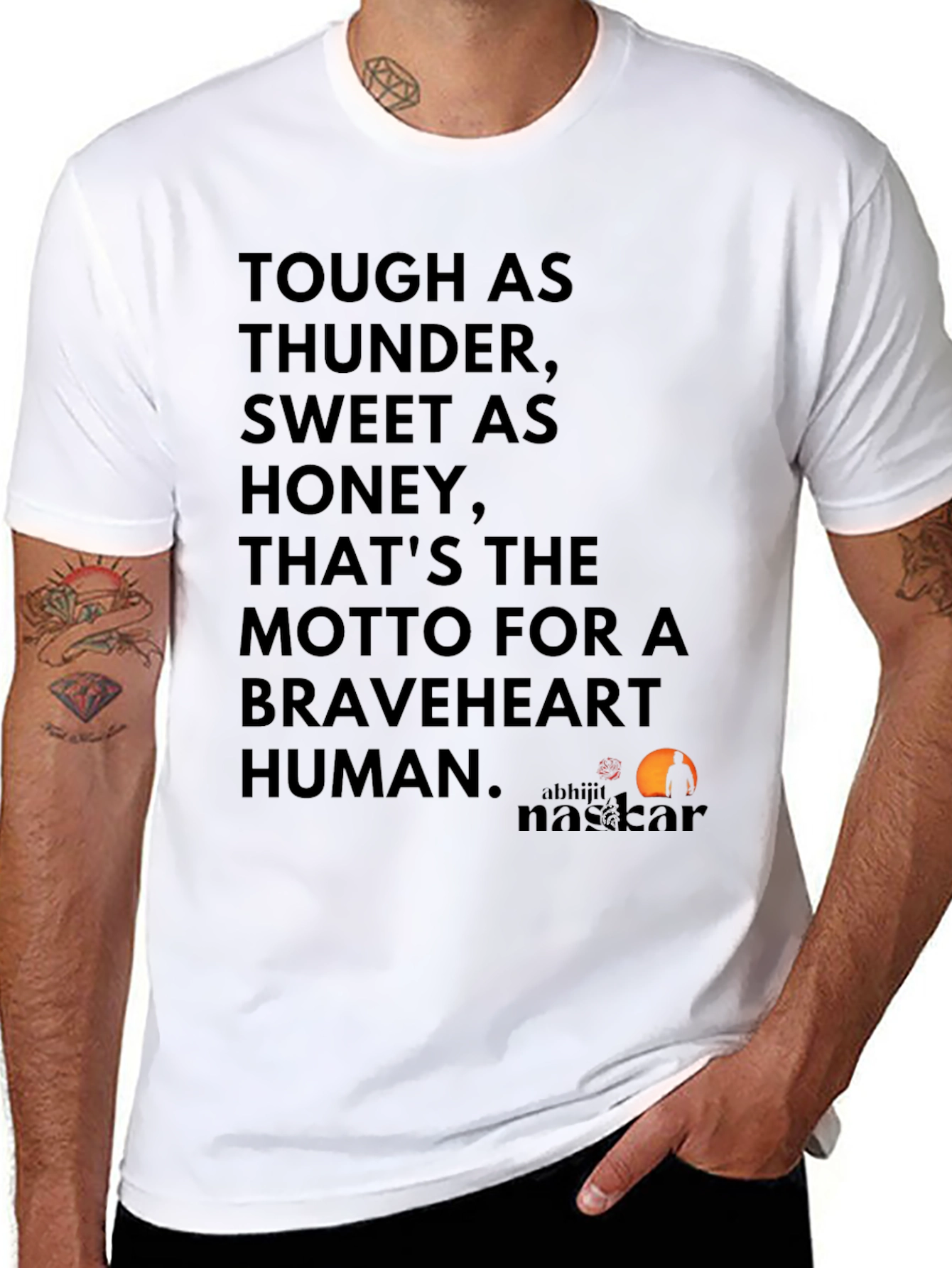 Tough & Sweet Motto Graphic Tee