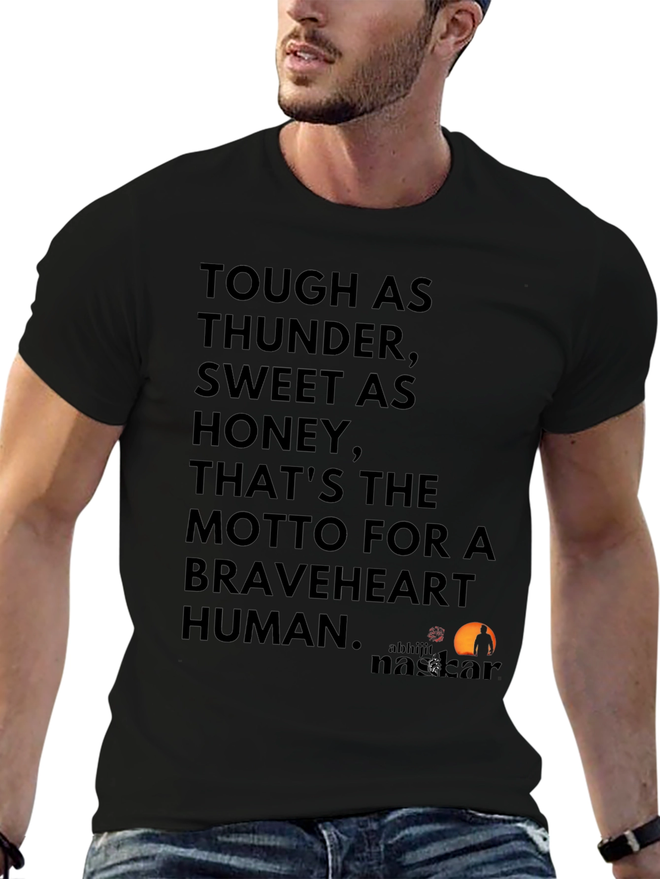 Tough & Sweet Motto Graphic Tee