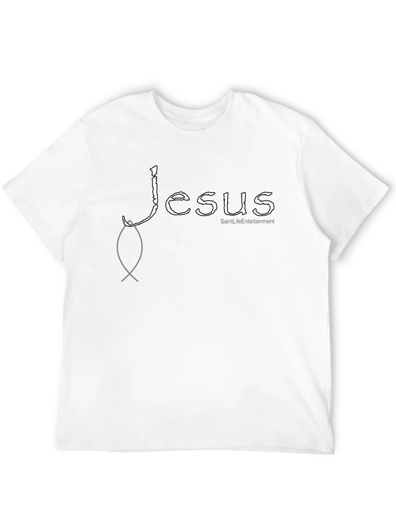 Jesus Fish Graphic Tee - Christian Apparel