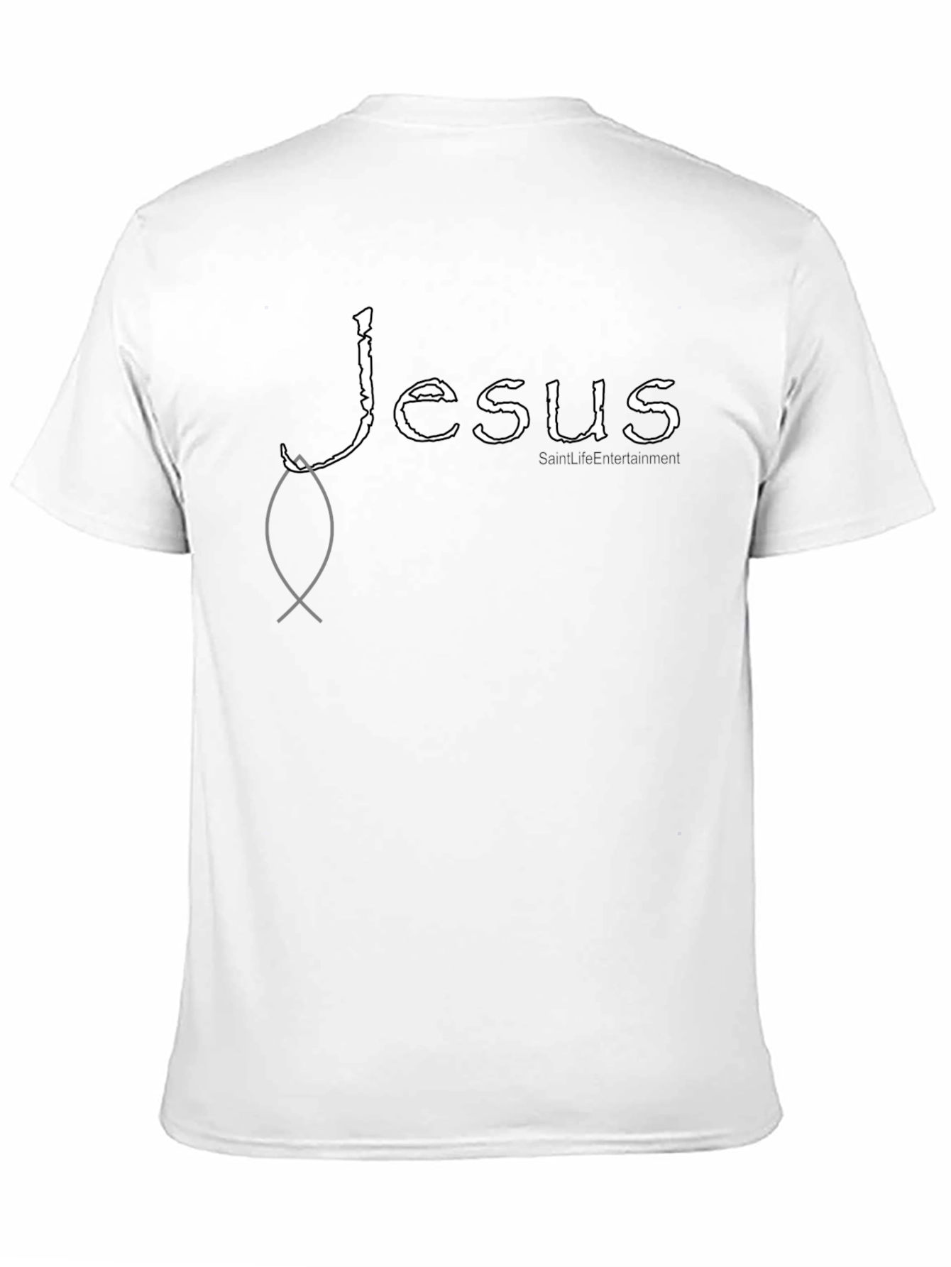 Jesus Fish Graphic Tee - Christian Apparel