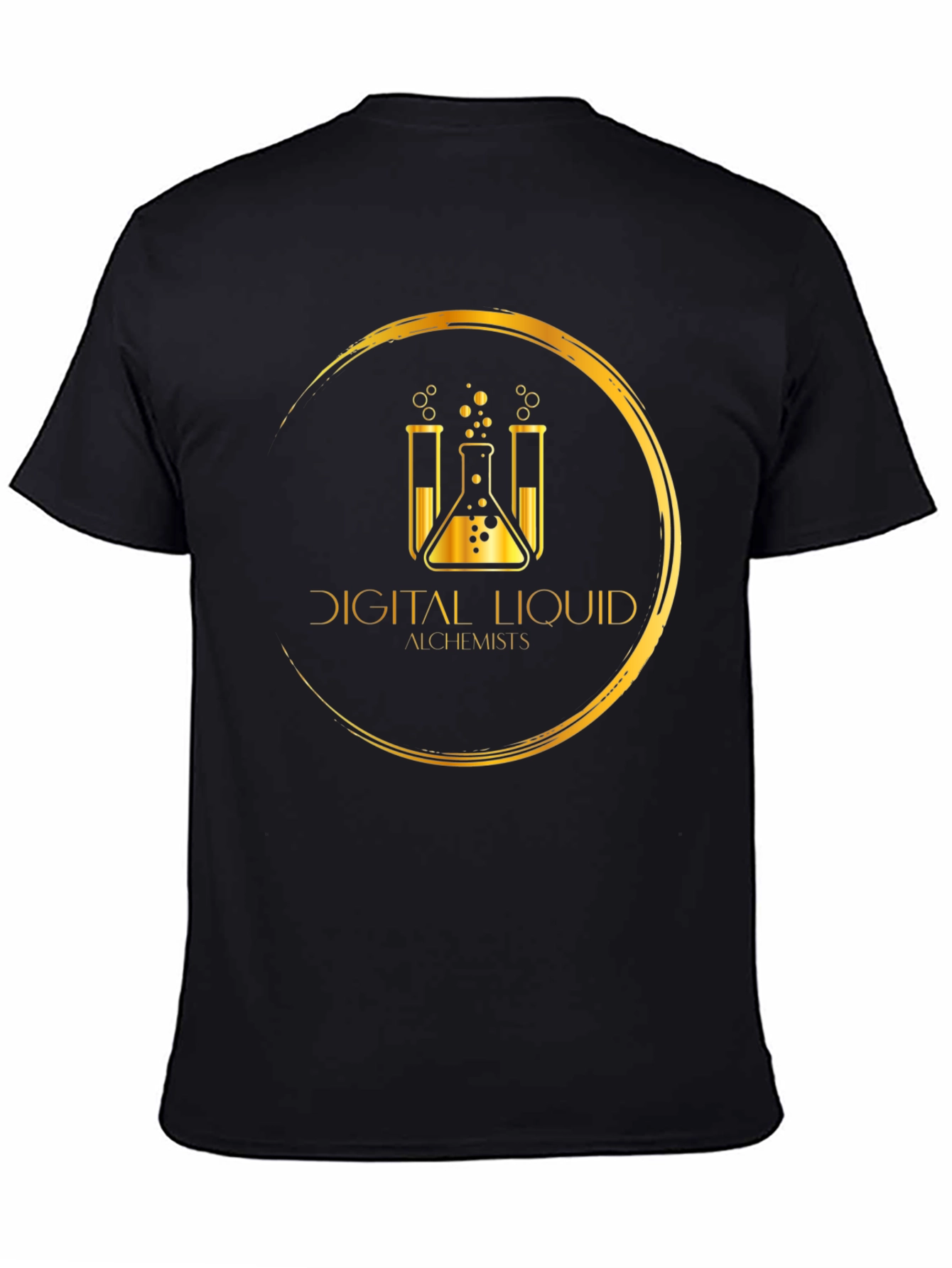 Digital Liquid Alchemists Black T-Shirt