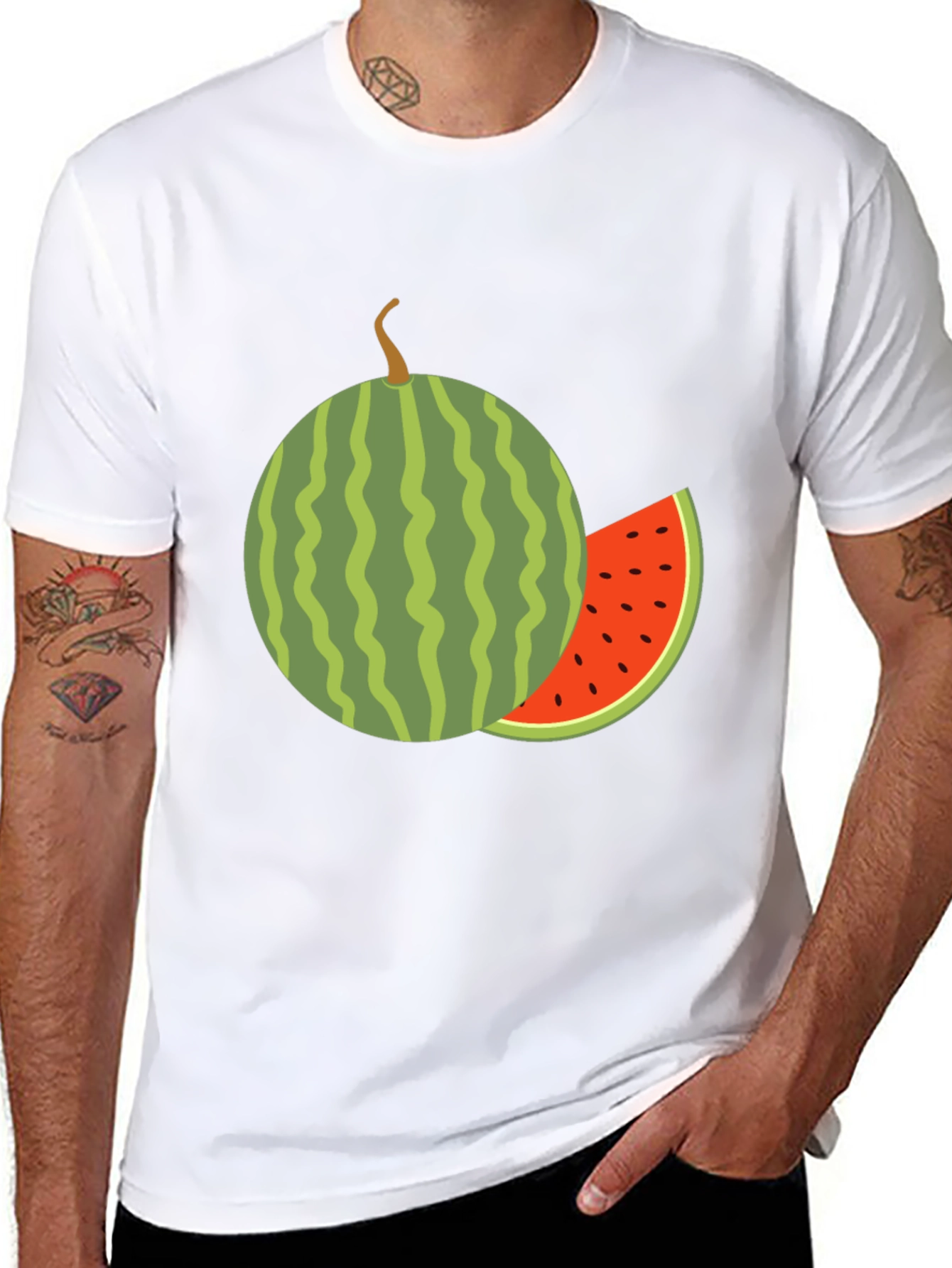 Whimsical Watermelon Graphic Tee