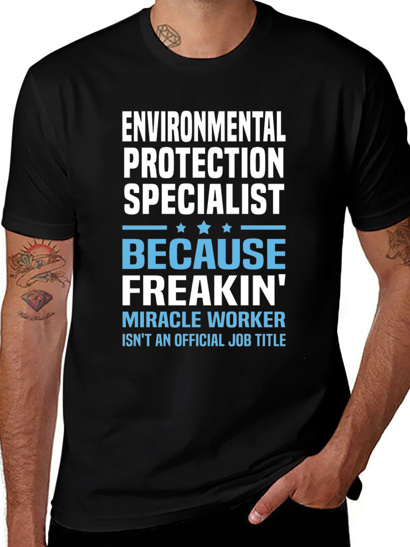 Environmental Specialist Funny Job Title T-Shirt