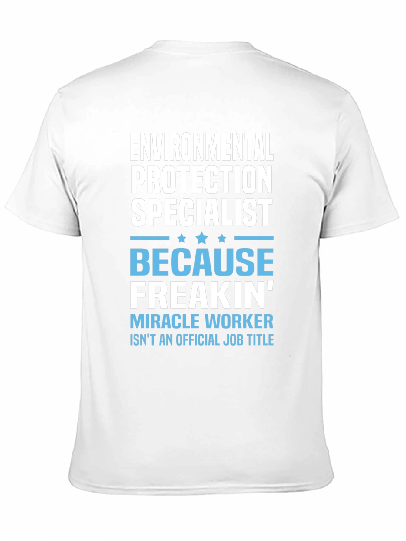 Environmental Specialist Funny Job Title T-Shirt