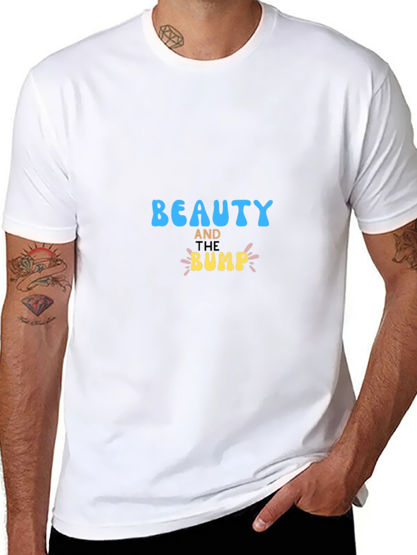 Beauty and the Bump T-Shirt - Maternity Style