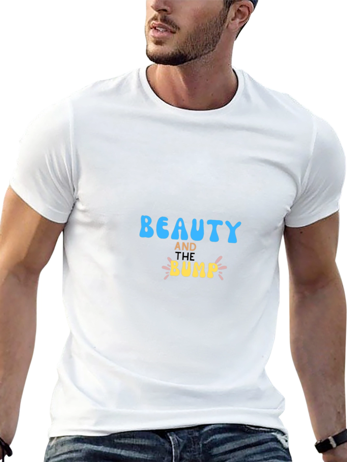 Beauty and the Bump T-Shirt - Maternity Style