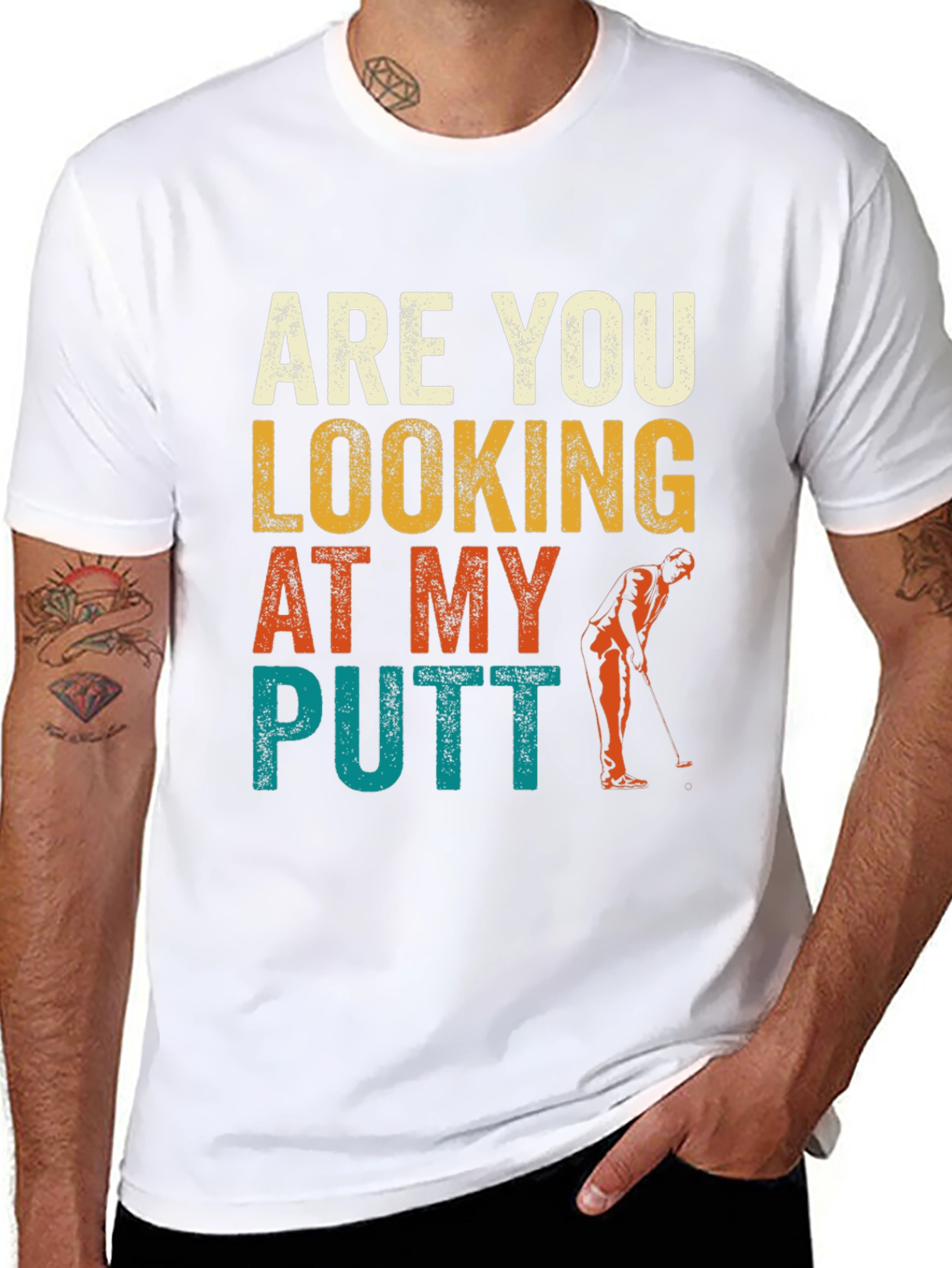 Are You Looking At My Putt? Funny Golf T-Shirt