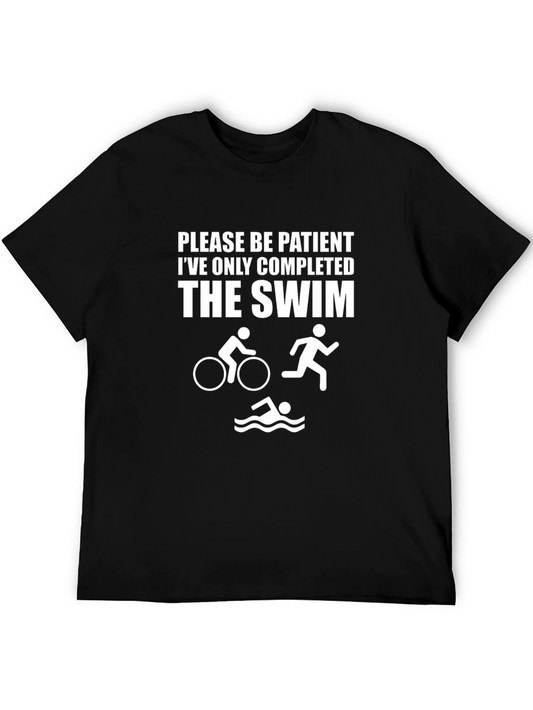 Triathlon Humor T-Shirt - Swimmer Biker Runner