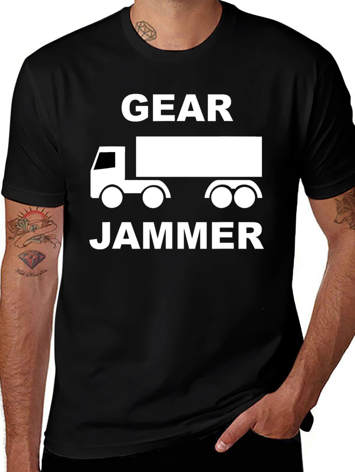 Gear Jammer Trucker T-Shirt
