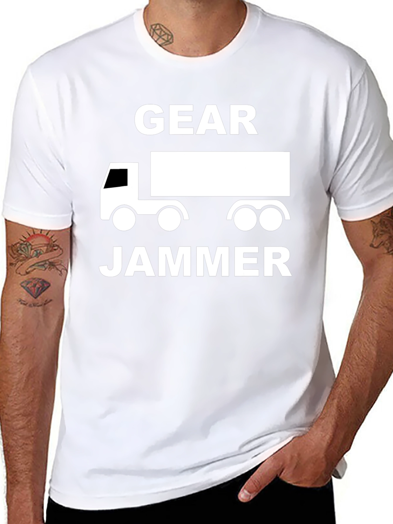 Gear Jammer Trucker T-Shirt