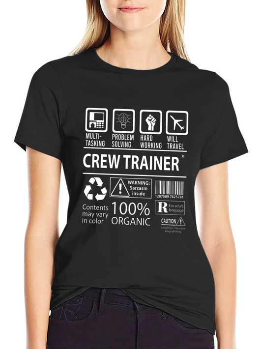 Crew Trainer 100% Organic T-Shirt