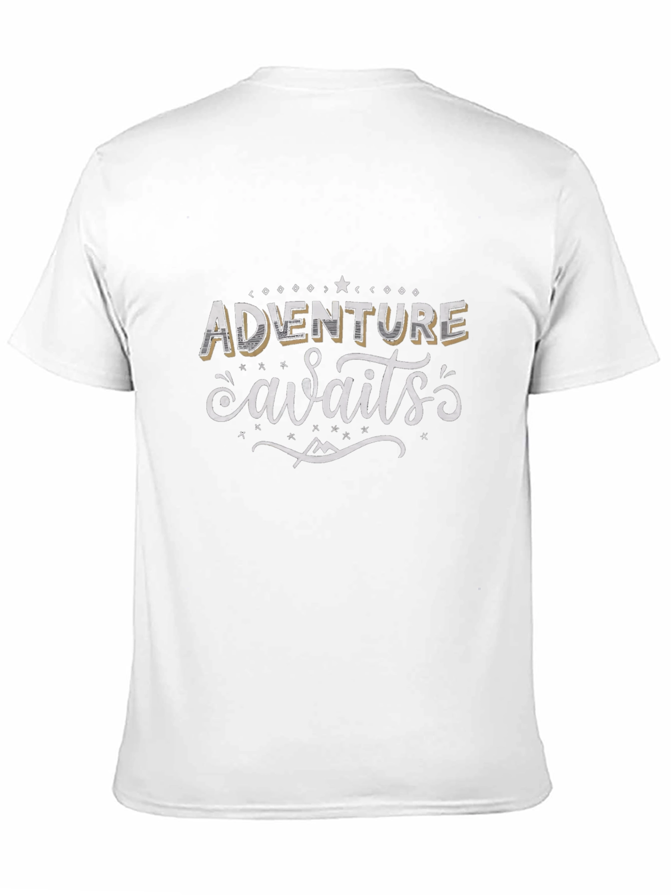 Adventure Awaits Graphic Tee - Black