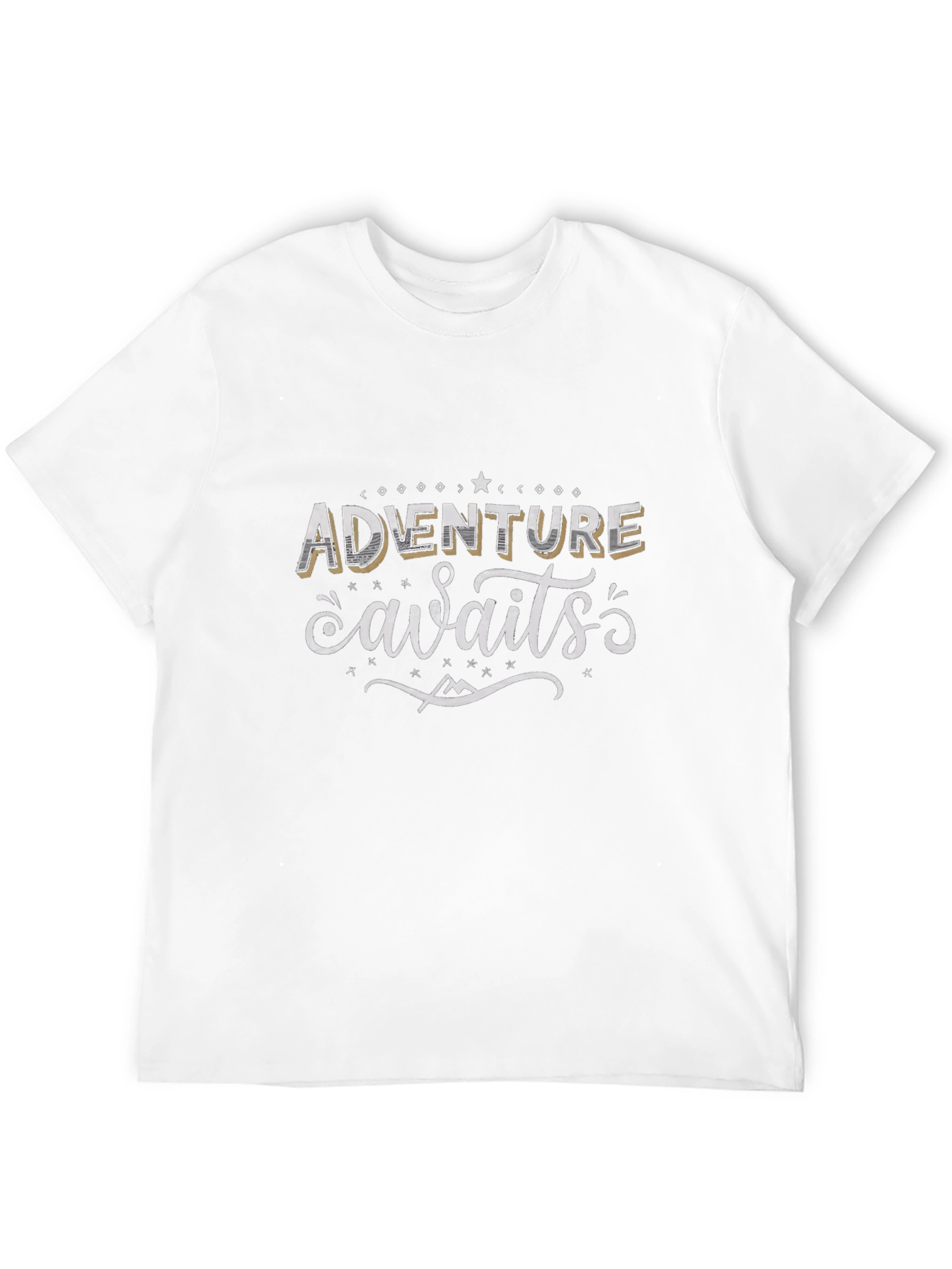 Adventure Awaits Graphic Tee - Black