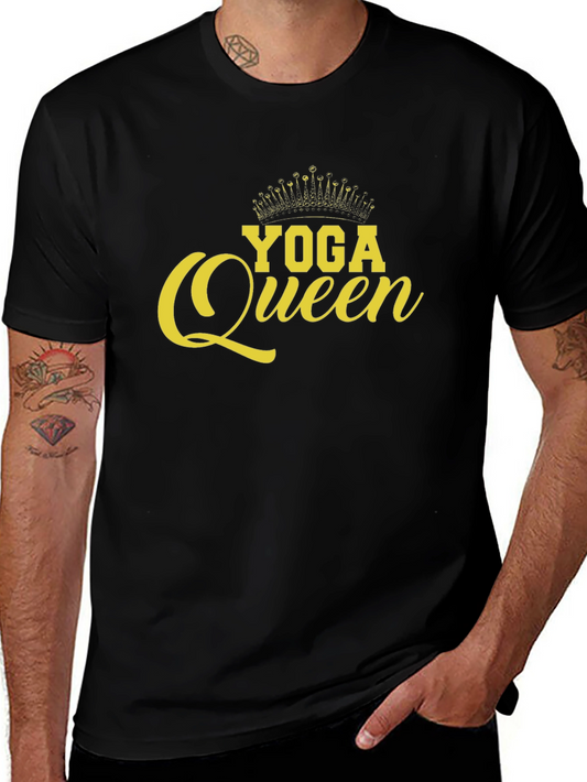 Yoga Queen Black T-Shirt