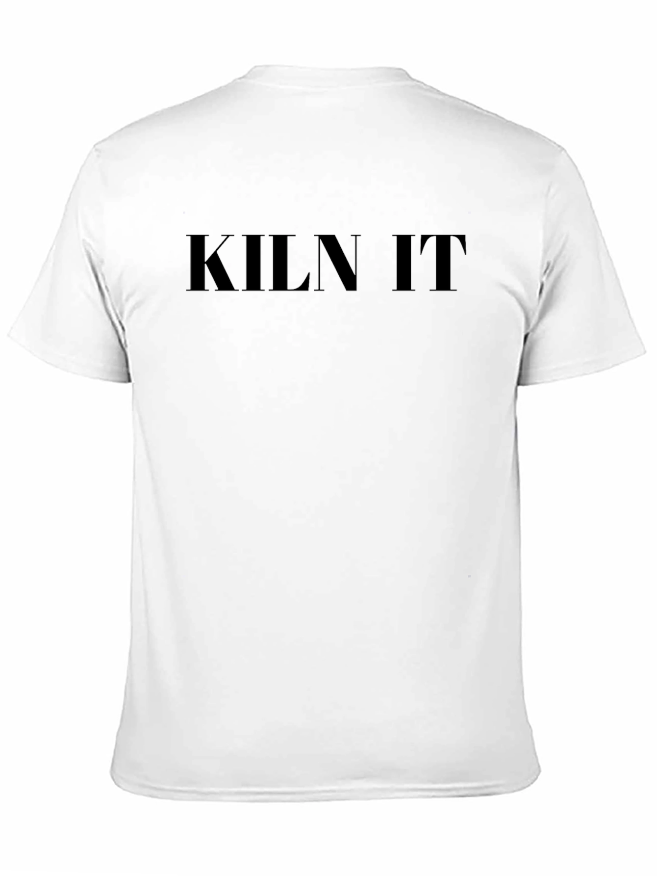 Kiln It - Mens Black Graphic T-Shirt