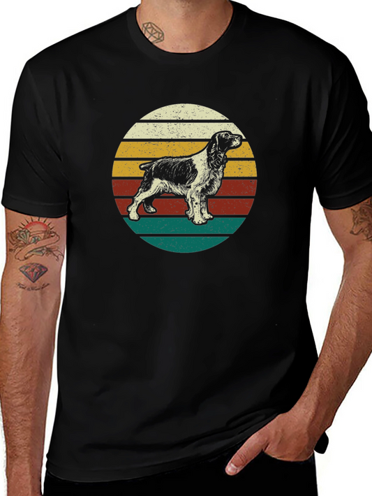 Vintage Dog T-Shirt - Retro Style