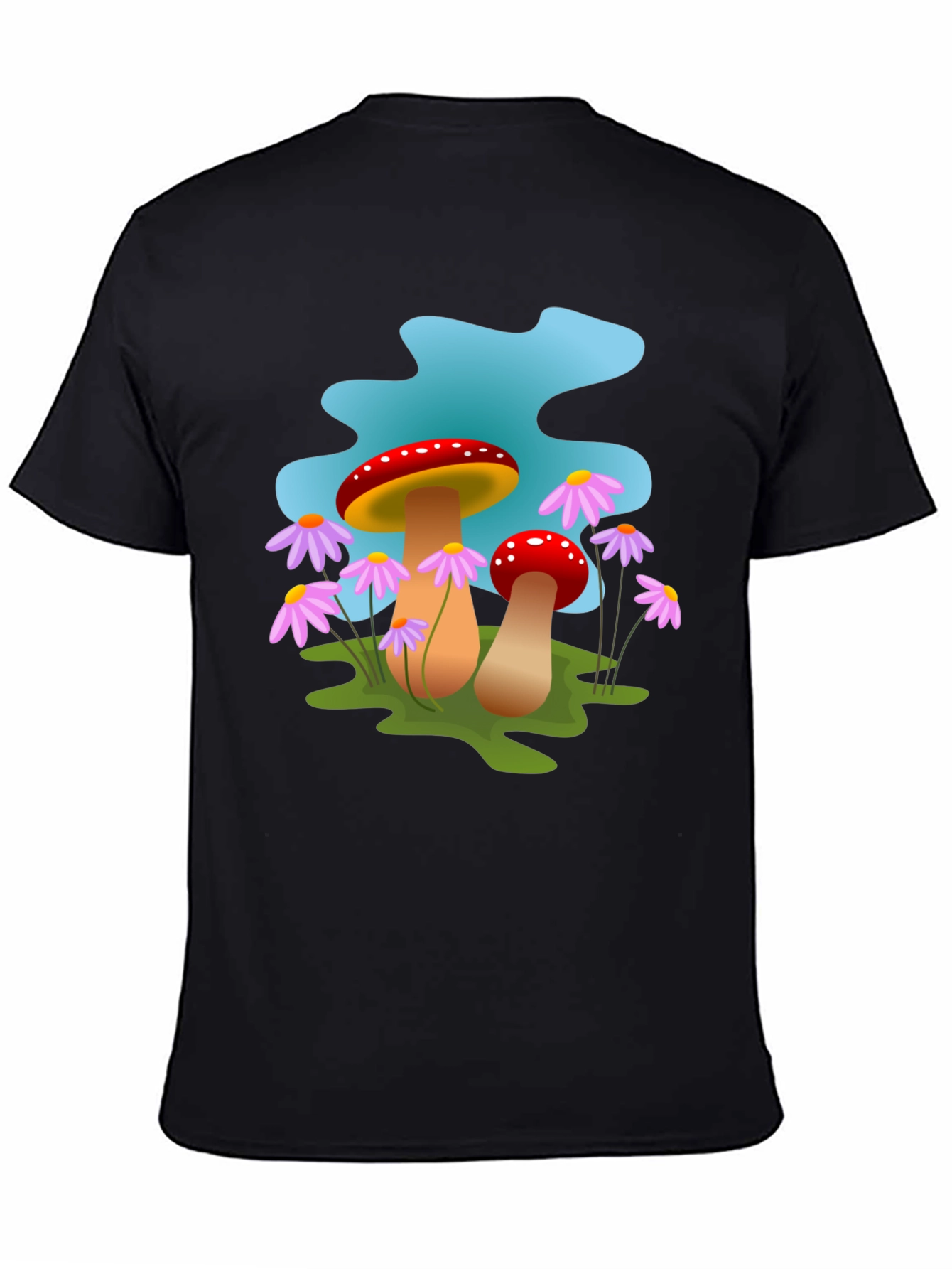 Mushroom Graphic Tee - Whimsical Style