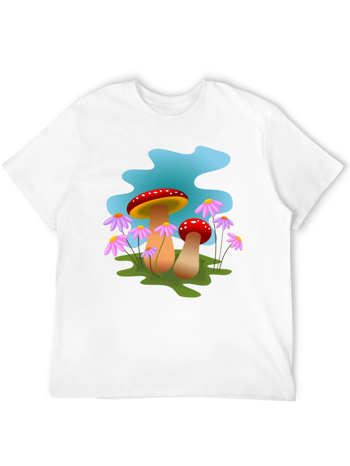 Mushroom Graphic Tee - Whimsical Style
