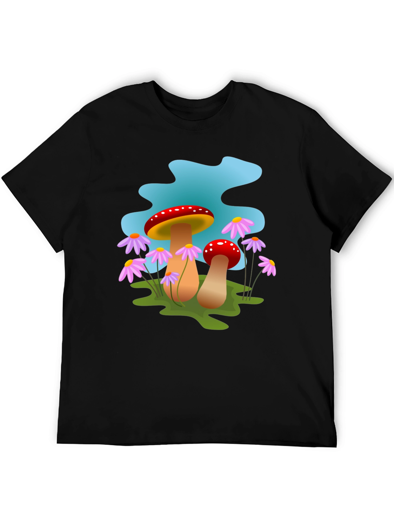 Mushroom Graphic Tee - Whimsical Style