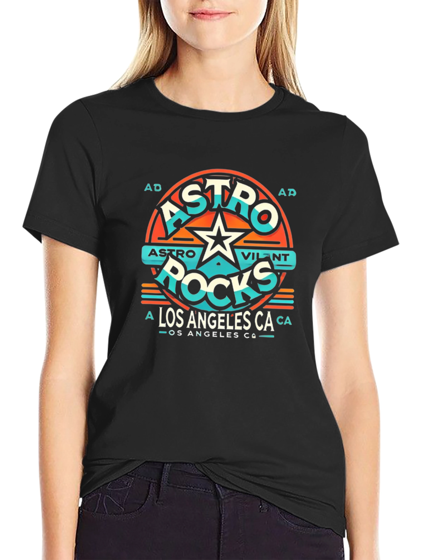 Astro Rocks Graphic Tee - Los Angeles CA T-Shirt