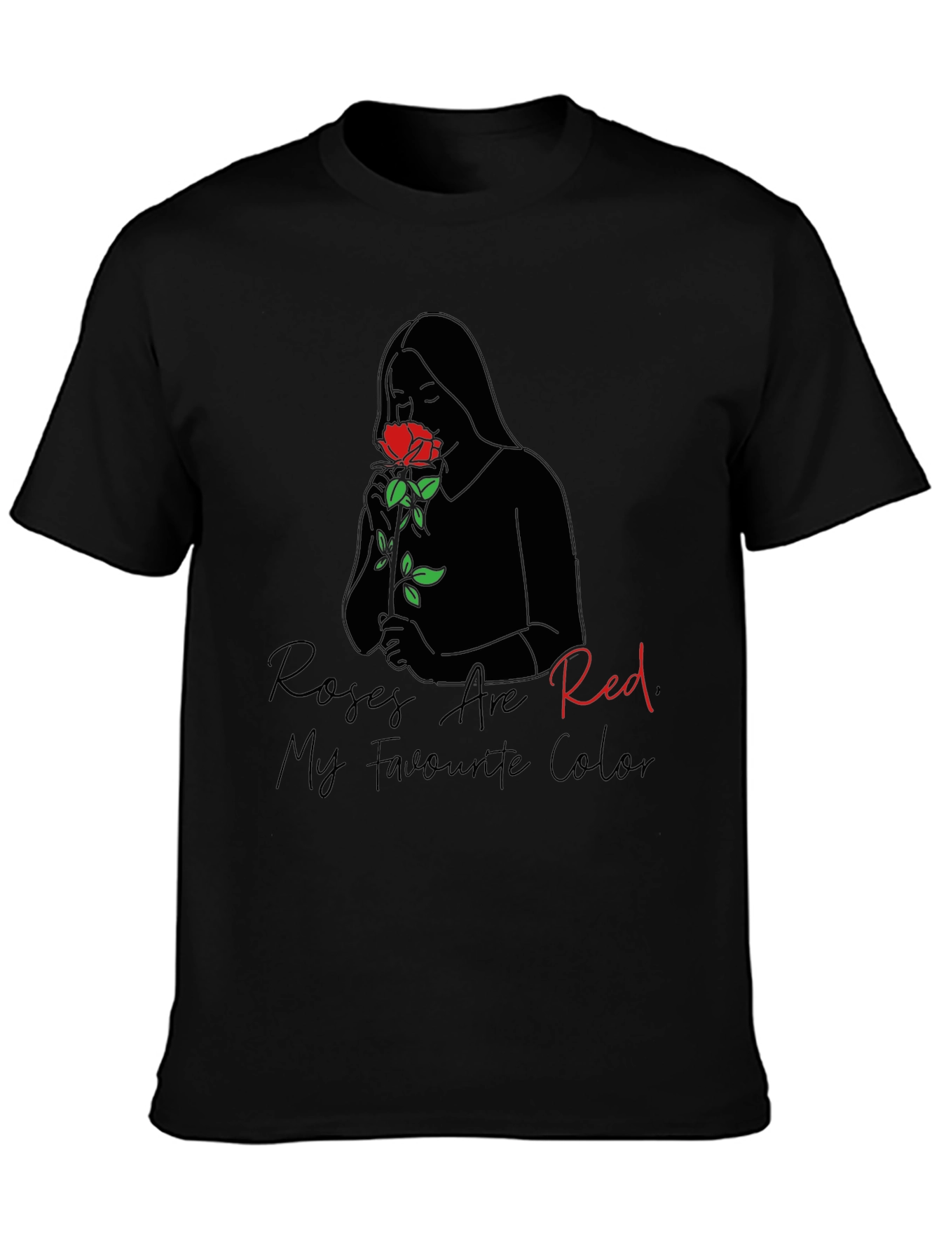 Roses are Red Graphic T-Shirt