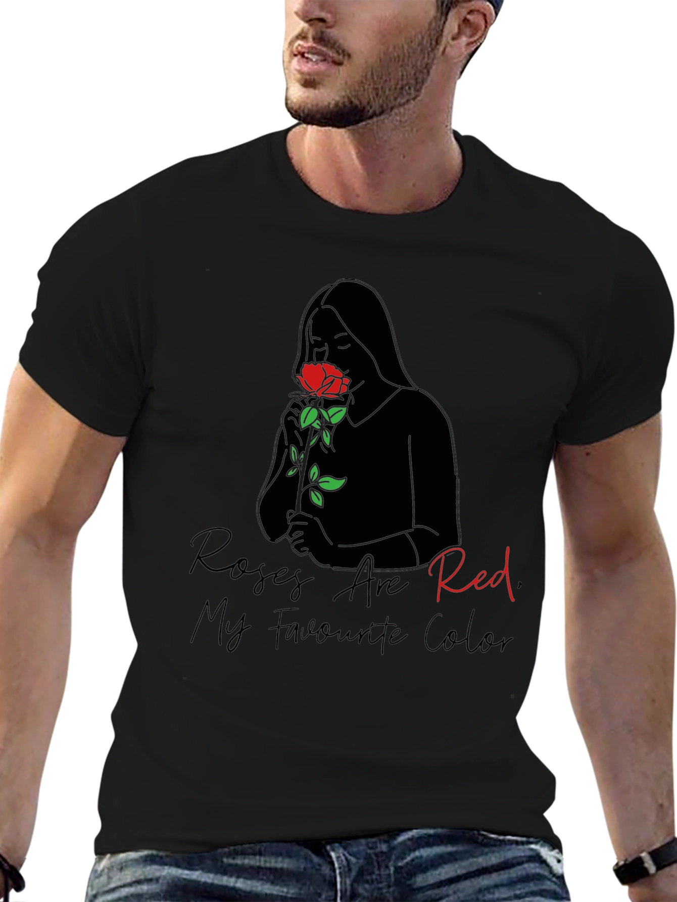 Roses are Red Graphic T-Shirt
