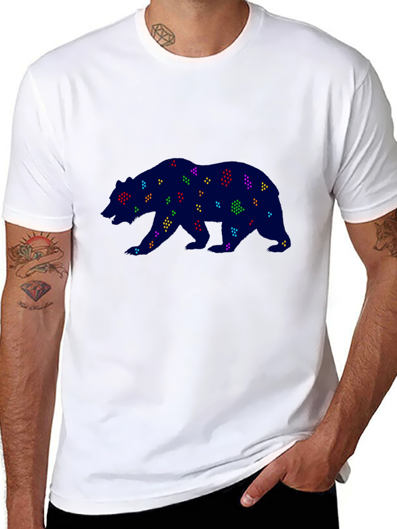 Bear Design T-Shirt