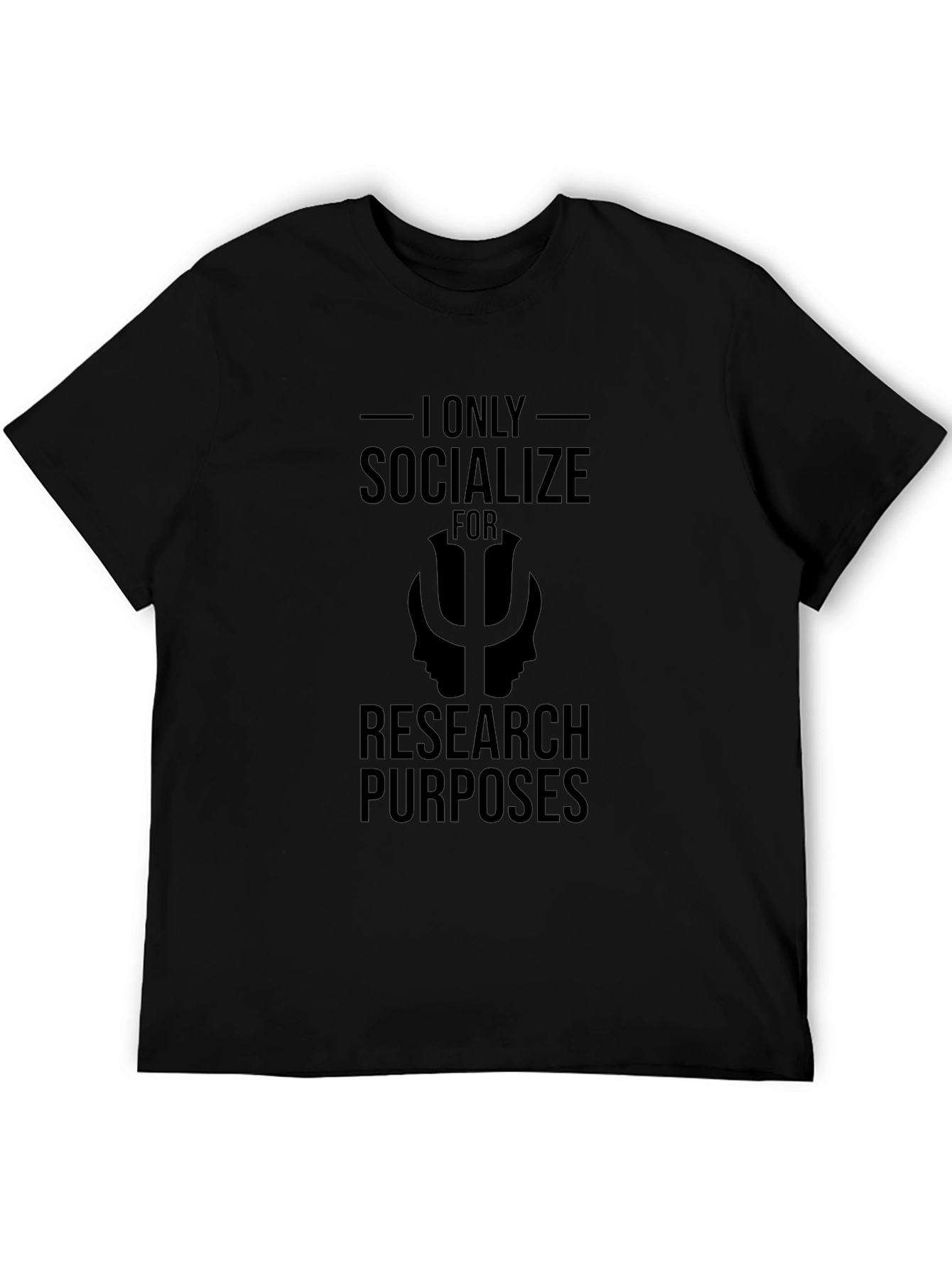 I Only Socialize for Research T-Shirt