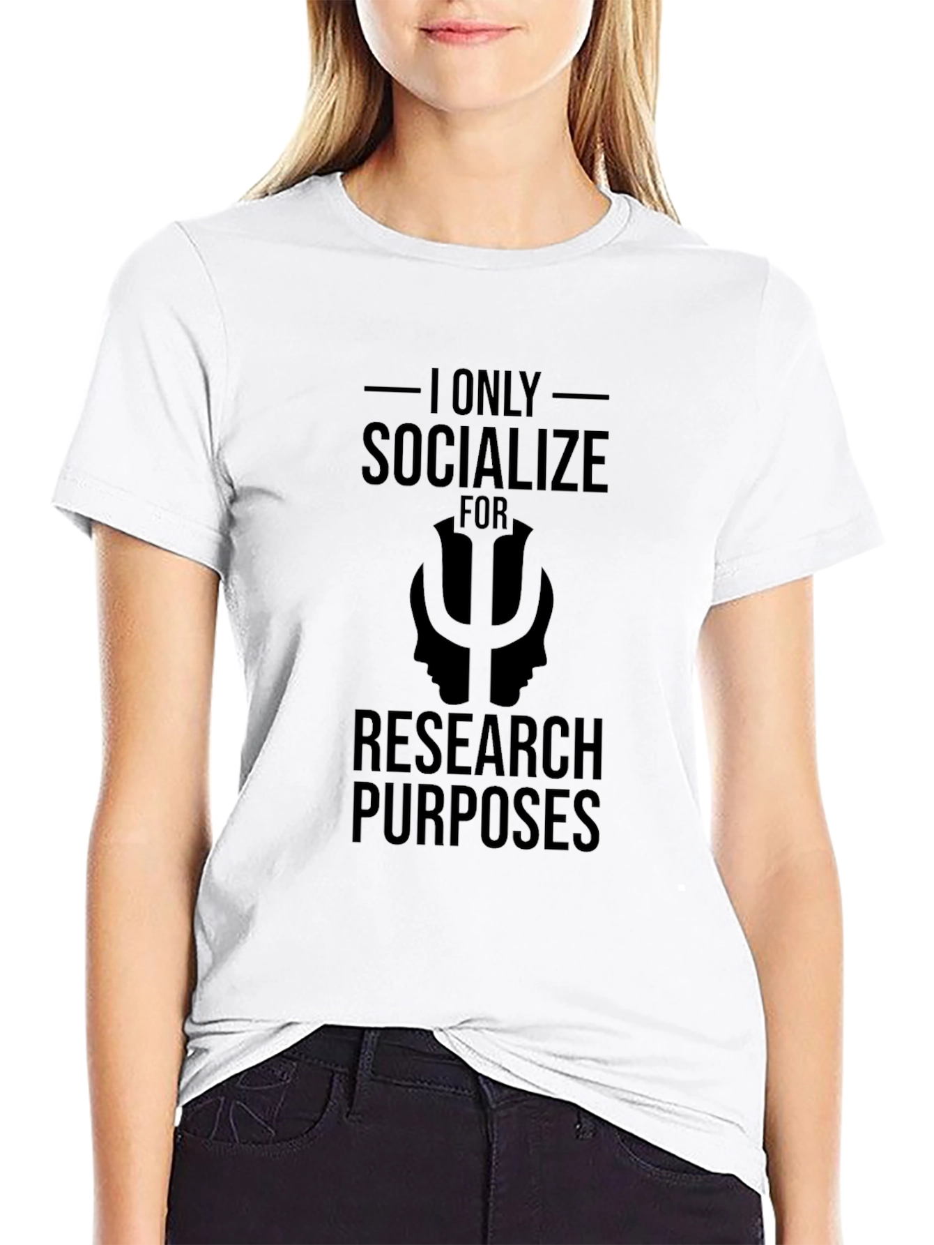 I Only Socialize for Research T-Shirt