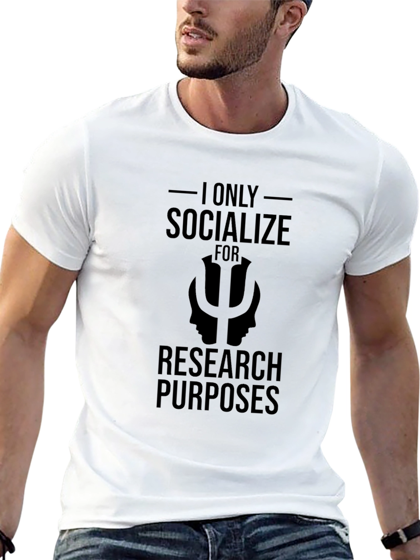 I Only Socialize for Research T-Shirt