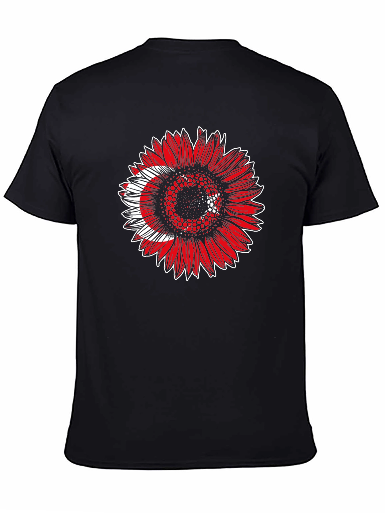 Turkey Flag Sunflower T-Shirt