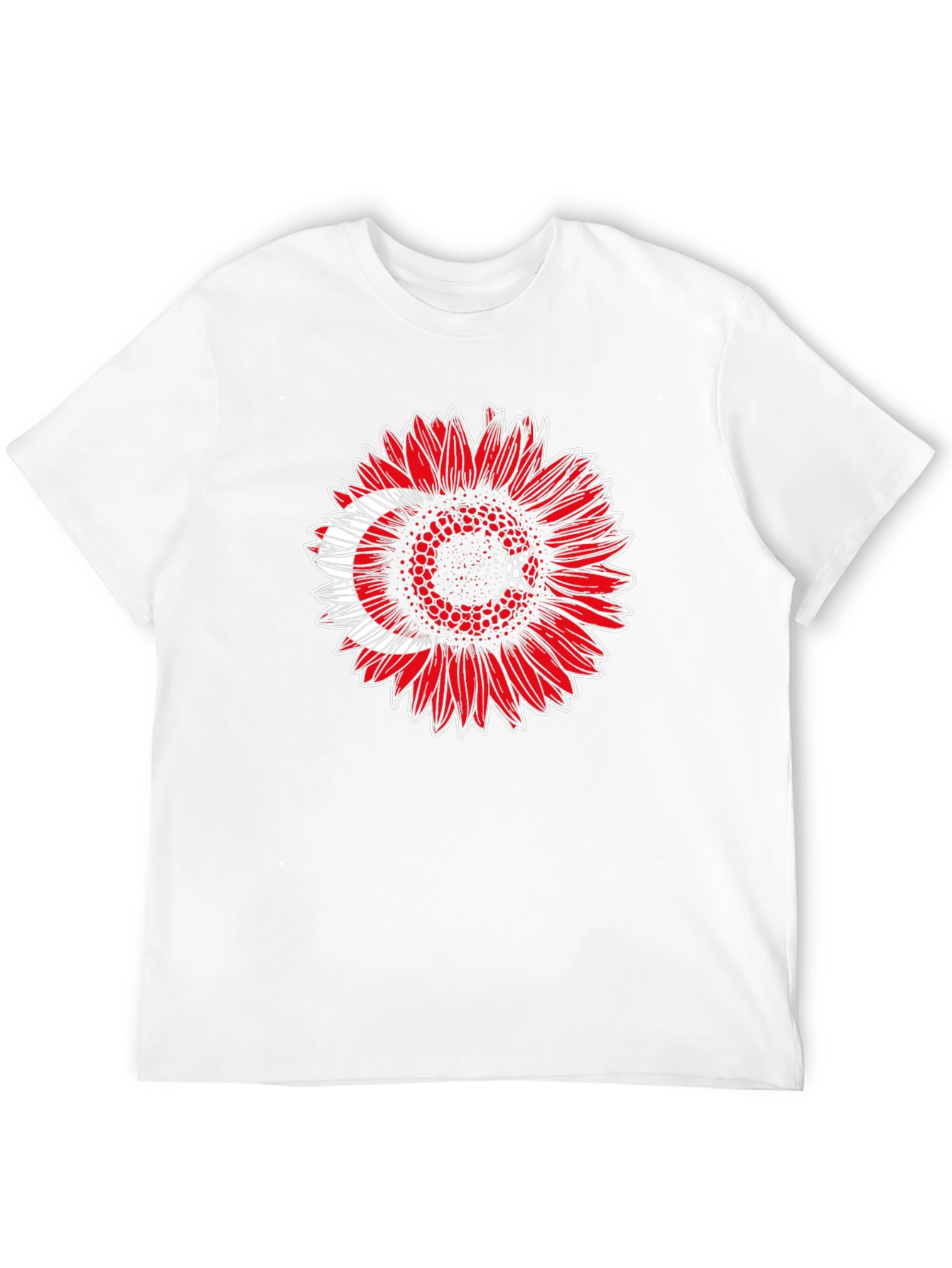 Turkey Flag Sunflower T-Shirt
