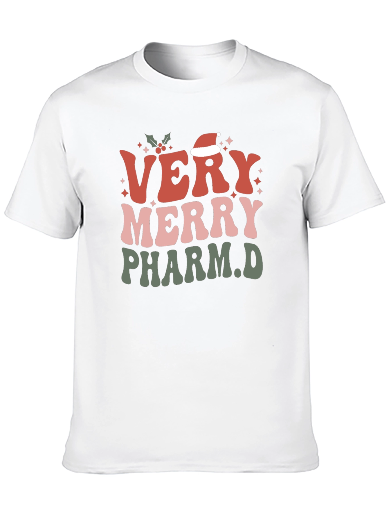 Very Merry Pharm.D. Christmas T-Shirt